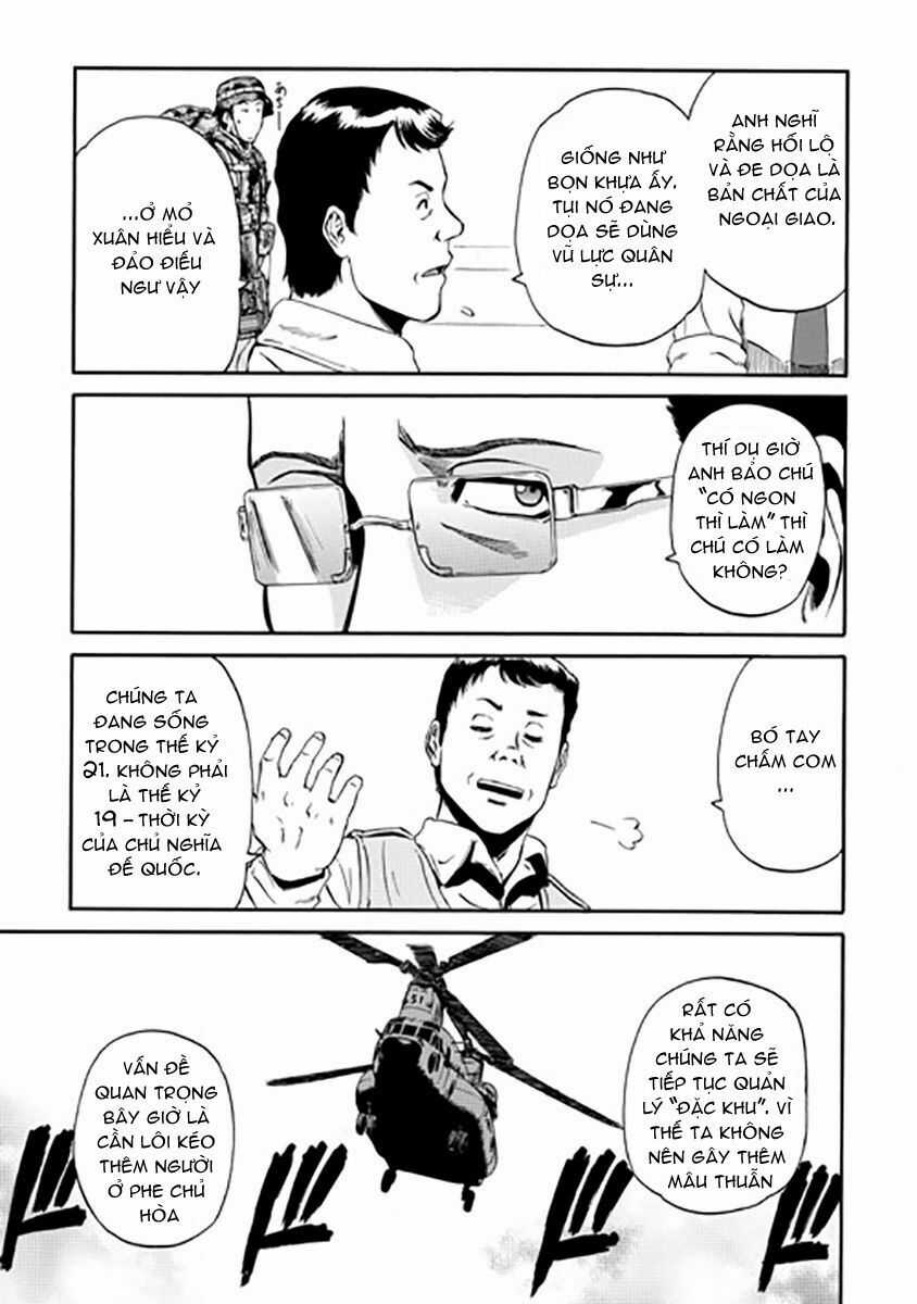 Gate - Jietai Kare No Chi Nite, Kaku Tatakeri Chapter 27 trang 28