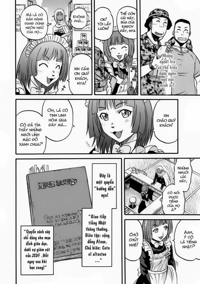 Gate - Jietai Kare No Chi Nite, Kaku Tatakeri Chapter 28 trang 11