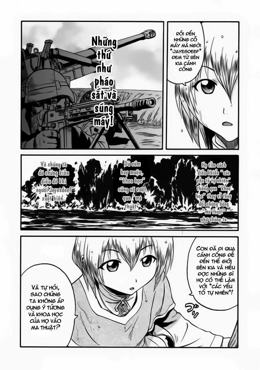 Gate - Jietai Kare No Chi Nite, Kaku Tatakeri Chapter 28 trang 22