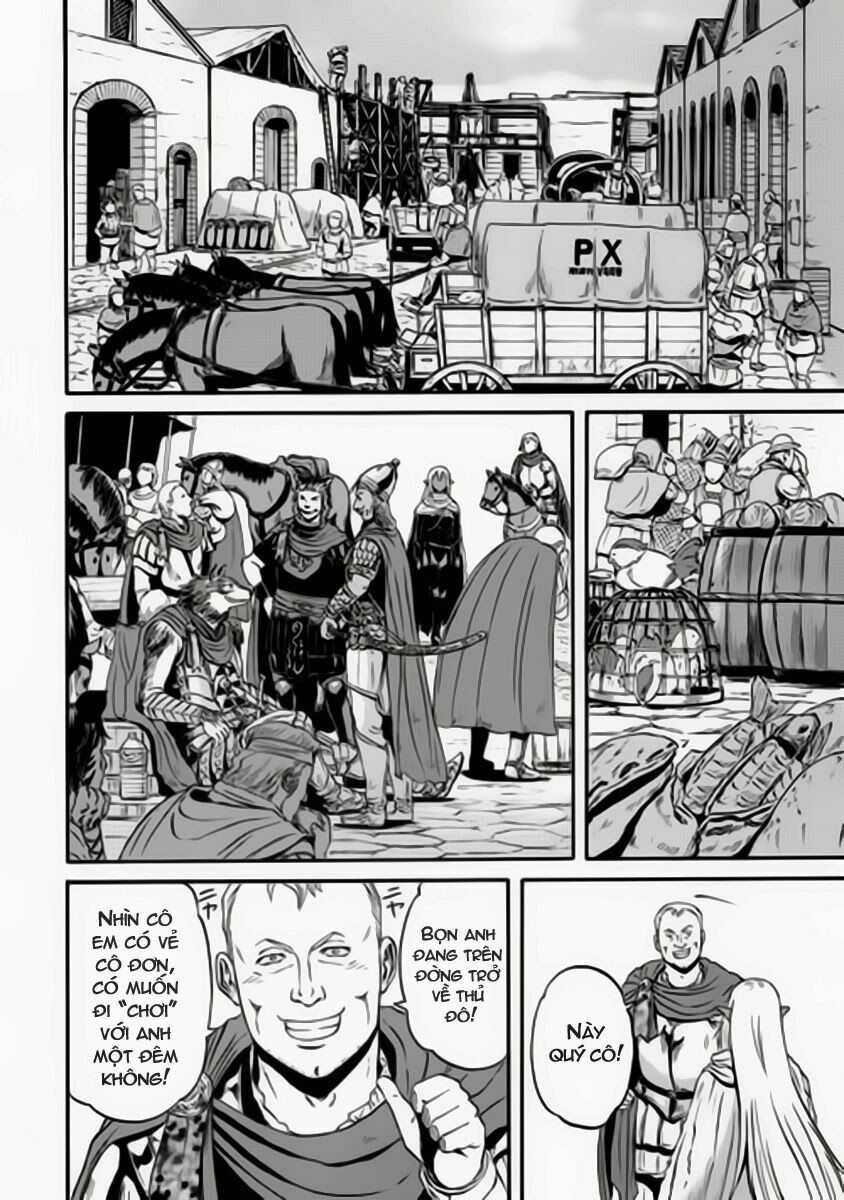 Gate - Jietai Kare No Chi Nite, Kaku Tatakeri Chapter 28 trang 5