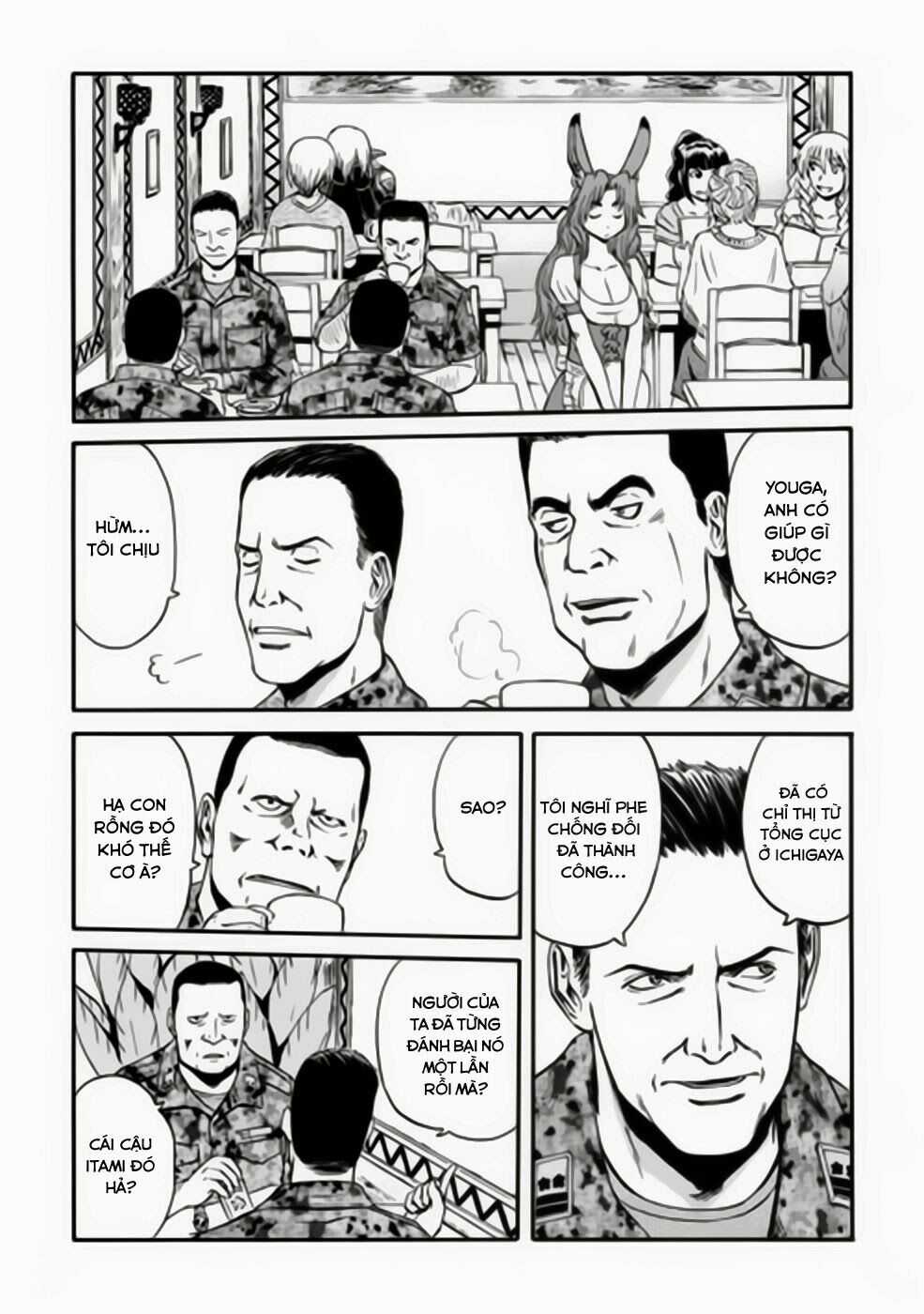 Gate - Jietai Kare No Chi Nite, Kaku Tatakeri Chapter 29 trang 12