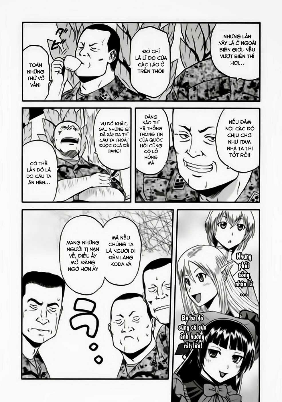 Gate - Jietai Kare No Chi Nite, Kaku Tatakeri Chapter 29 trang 13