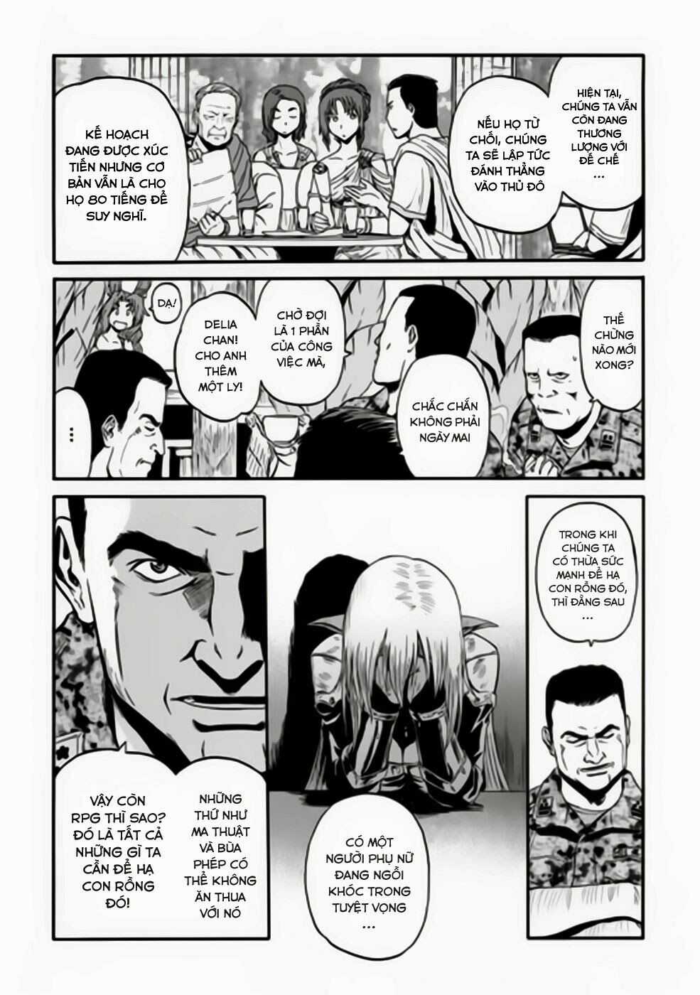 Gate - Jietai Kare No Chi Nite, Kaku Tatakeri Chapter 29 trang 15