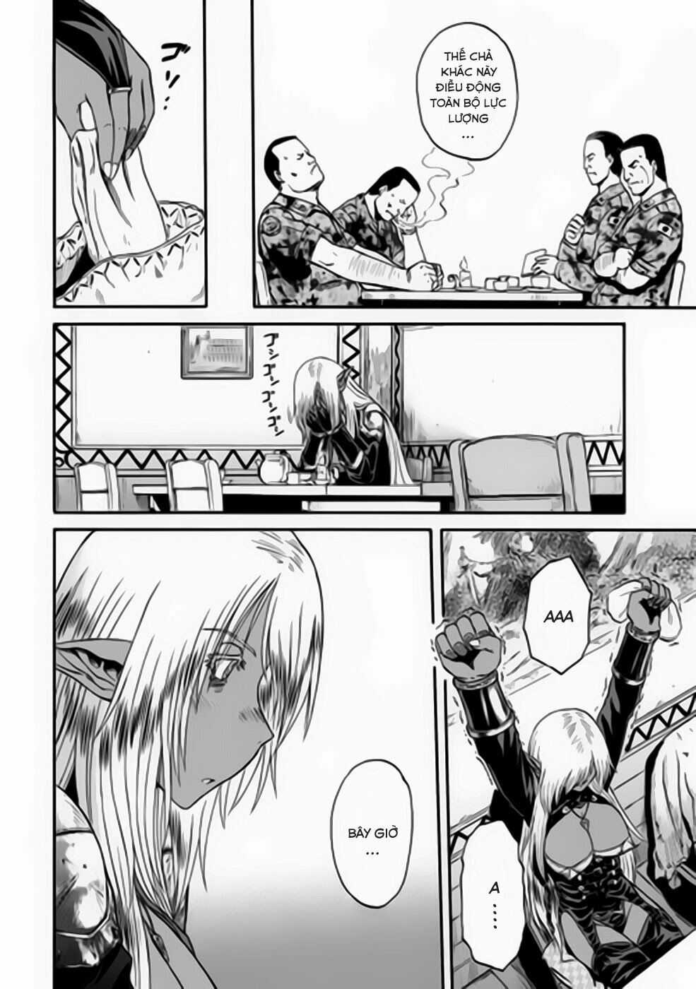 Gate - Jietai Kare No Chi Nite, Kaku Tatakeri Chapter 29 trang 17