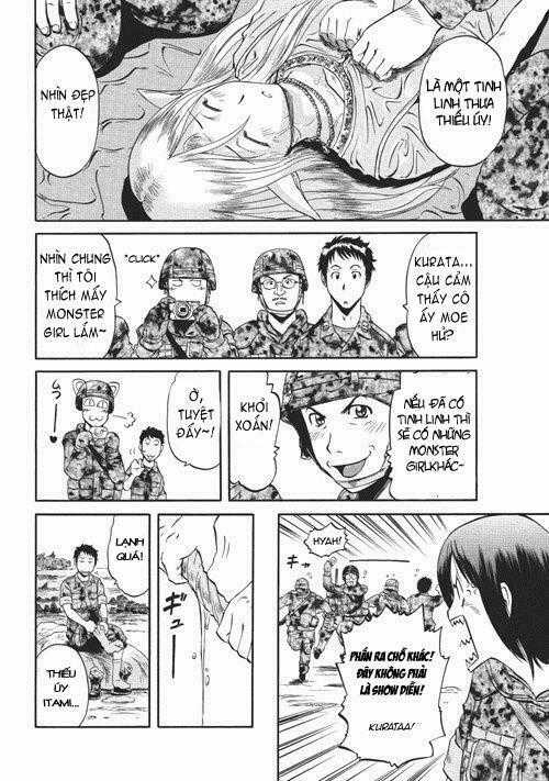 Gate - Jietai Kare No Chi Nite, Kaku Tatakeri Chapter 3 trang 17