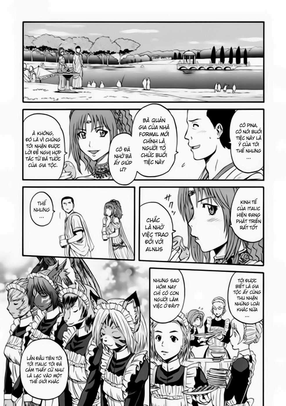 Gate - Jietai Kare No Chi Nite, Kaku Tatakeri Chapter 30 trang 11