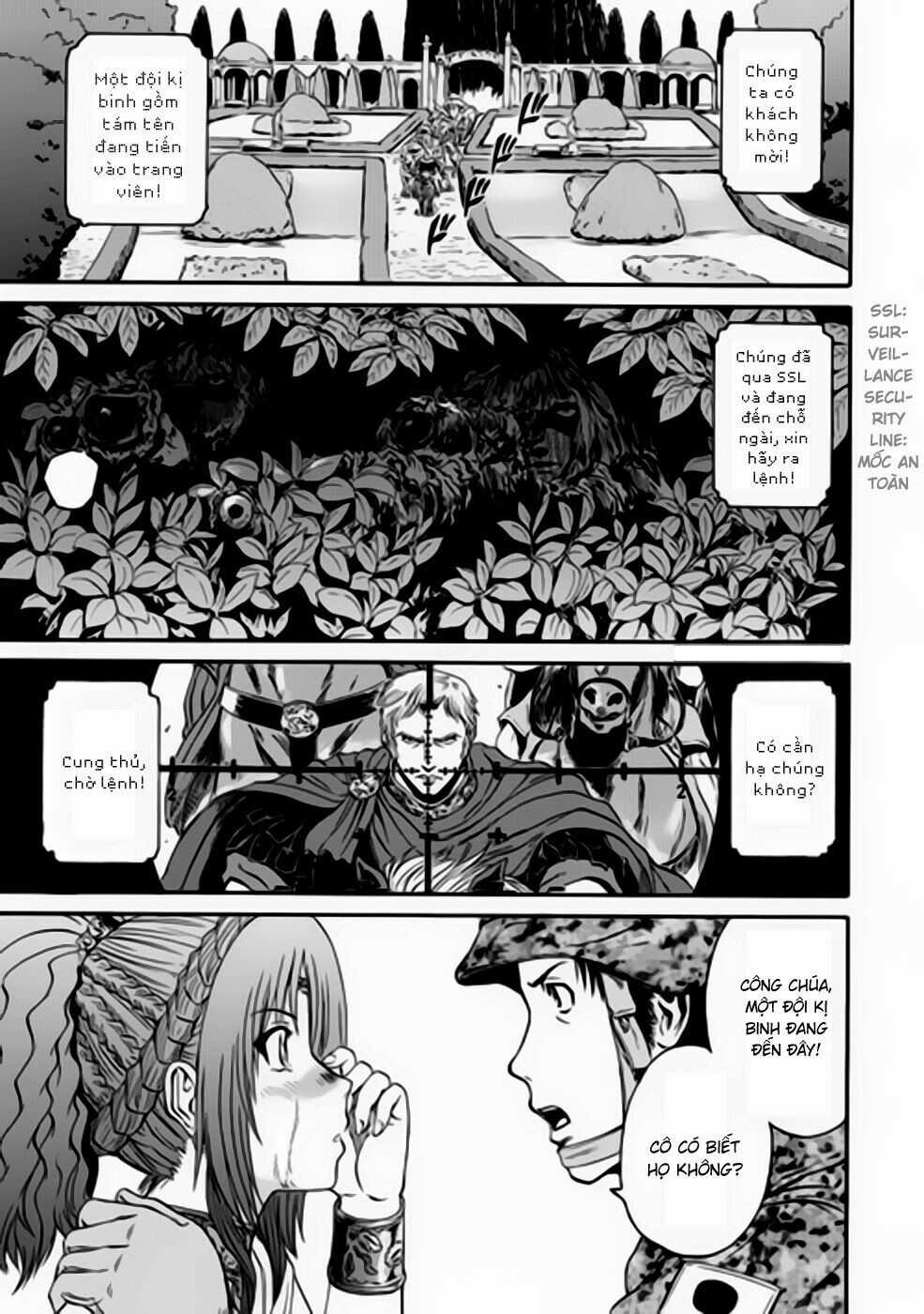 Gate - Jietai Kare No Chi Nite, Kaku Tatakeri Chapter 31 trang 10