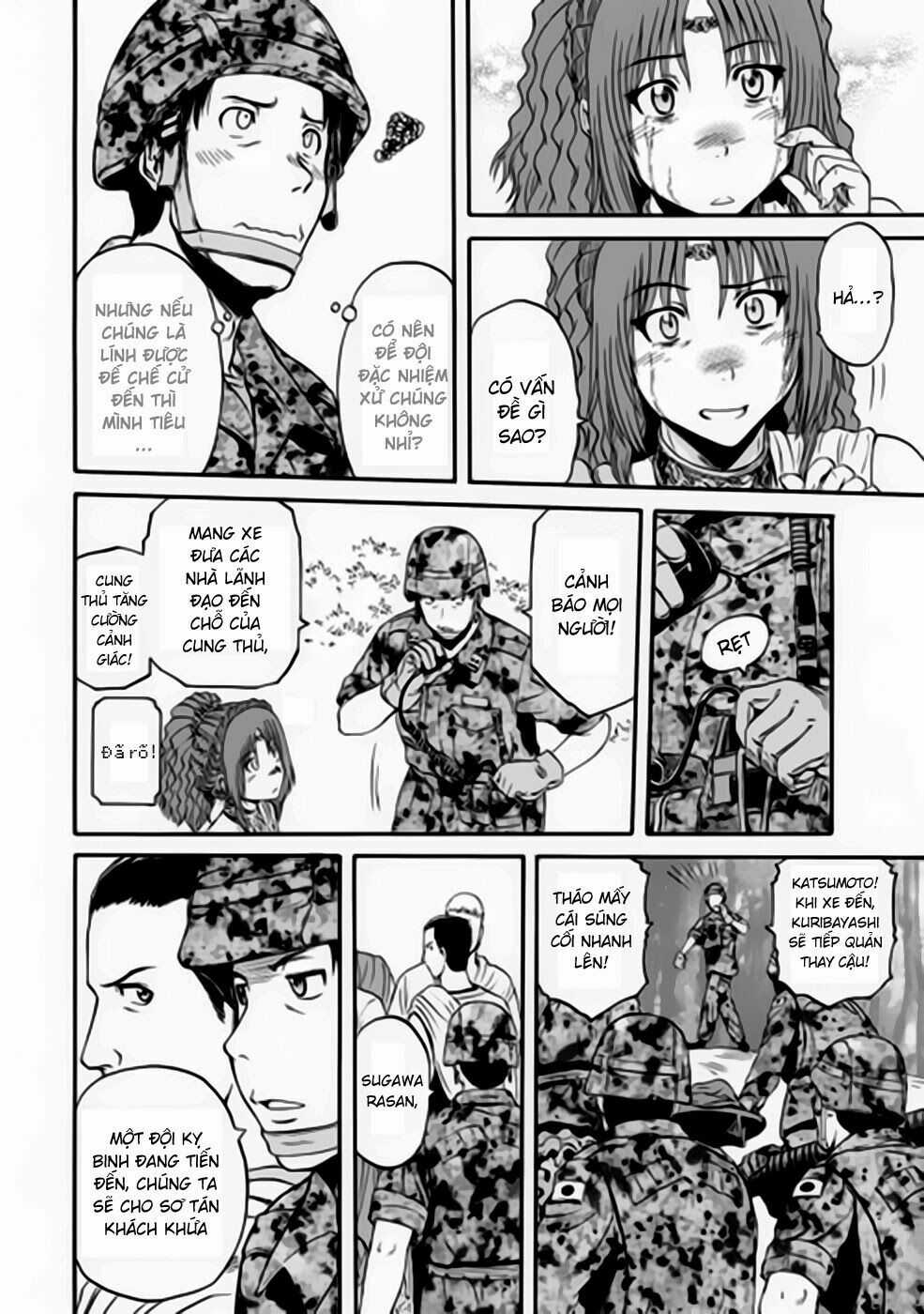 Gate - Jietai Kare No Chi Nite, Kaku Tatakeri Chapter 31 trang 11