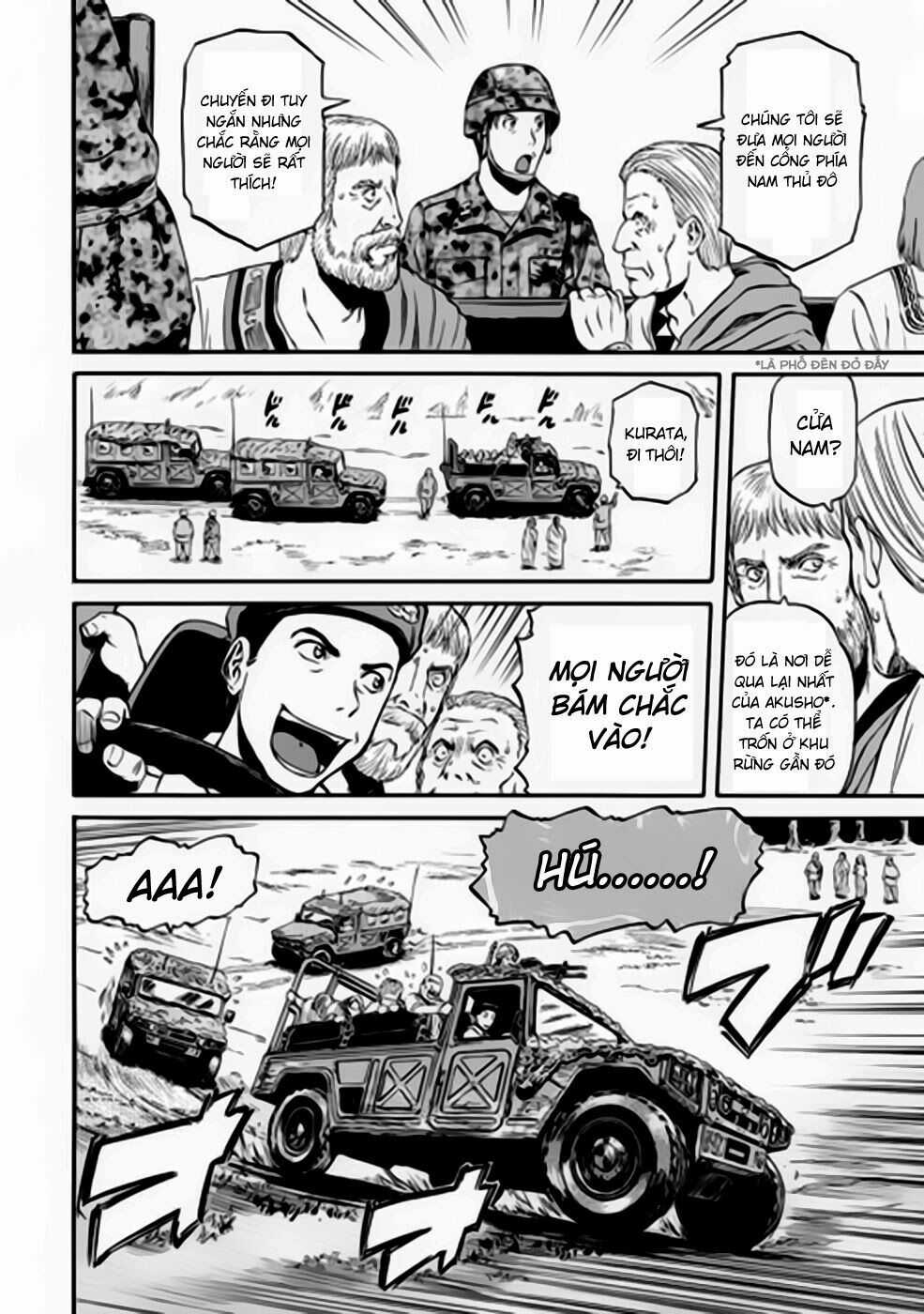 Gate - Jietai Kare No Chi Nite, Kaku Tatakeri Chapter 31 trang 13