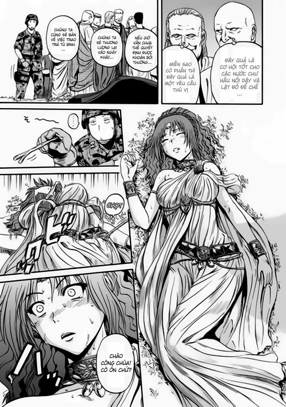 Gate - Jietai Kare No Chi Nite, Kaku Tatakeri Chapter 31 trang 6