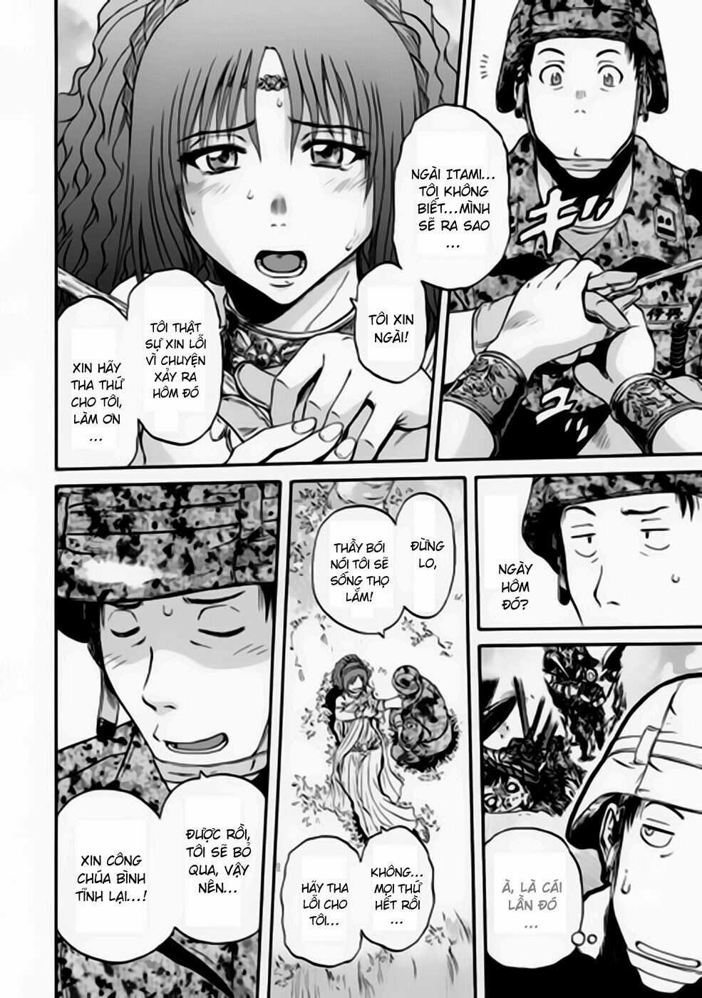 Gate - Jietai Kare No Chi Nite, Kaku Tatakeri Chapter 31 trang 7