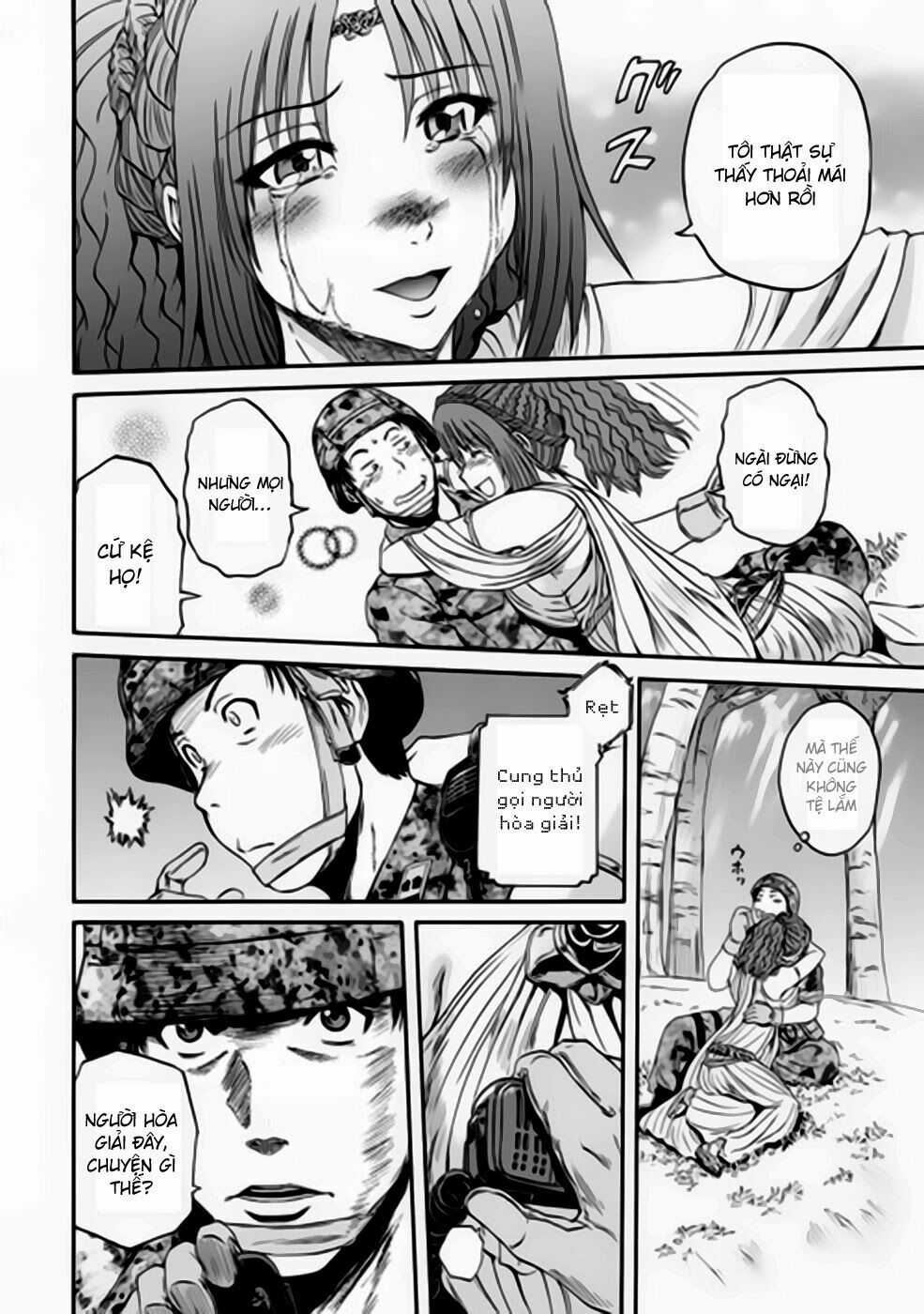 Gate - Jietai Kare No Chi Nite, Kaku Tatakeri Chapter 31 trang 9