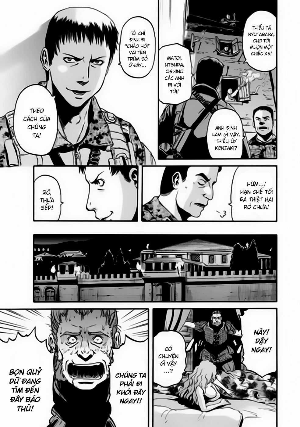 Gate - Jietai Kare No Chi Nite, Kaku Tatakeri Chapter 32 trang 14