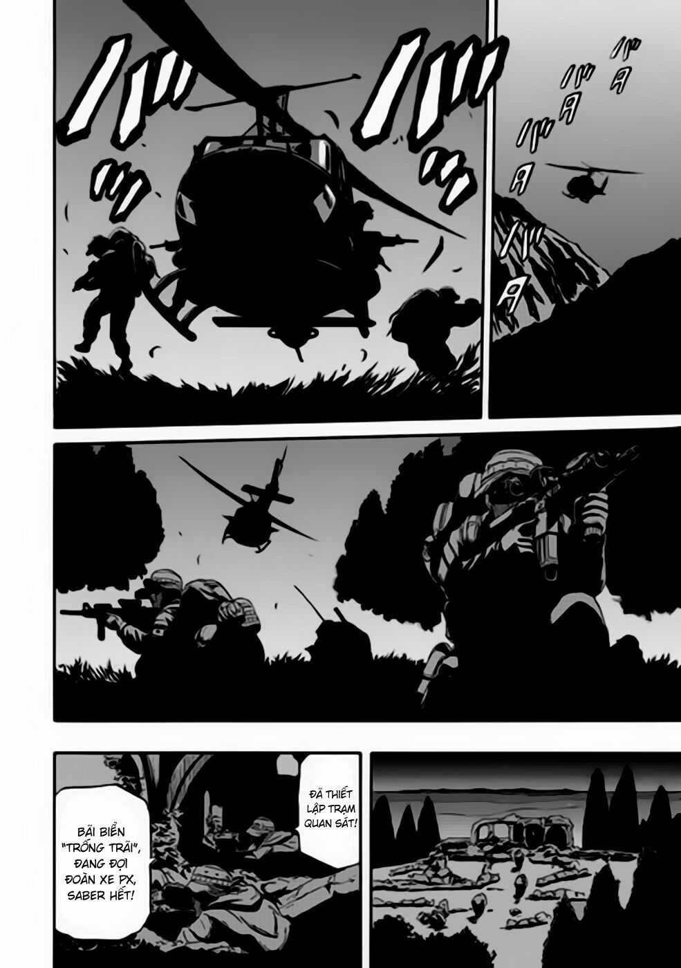 Gate - Jietai Kare No Chi Nite, Kaku Tatakeri Chapter 32 trang 3