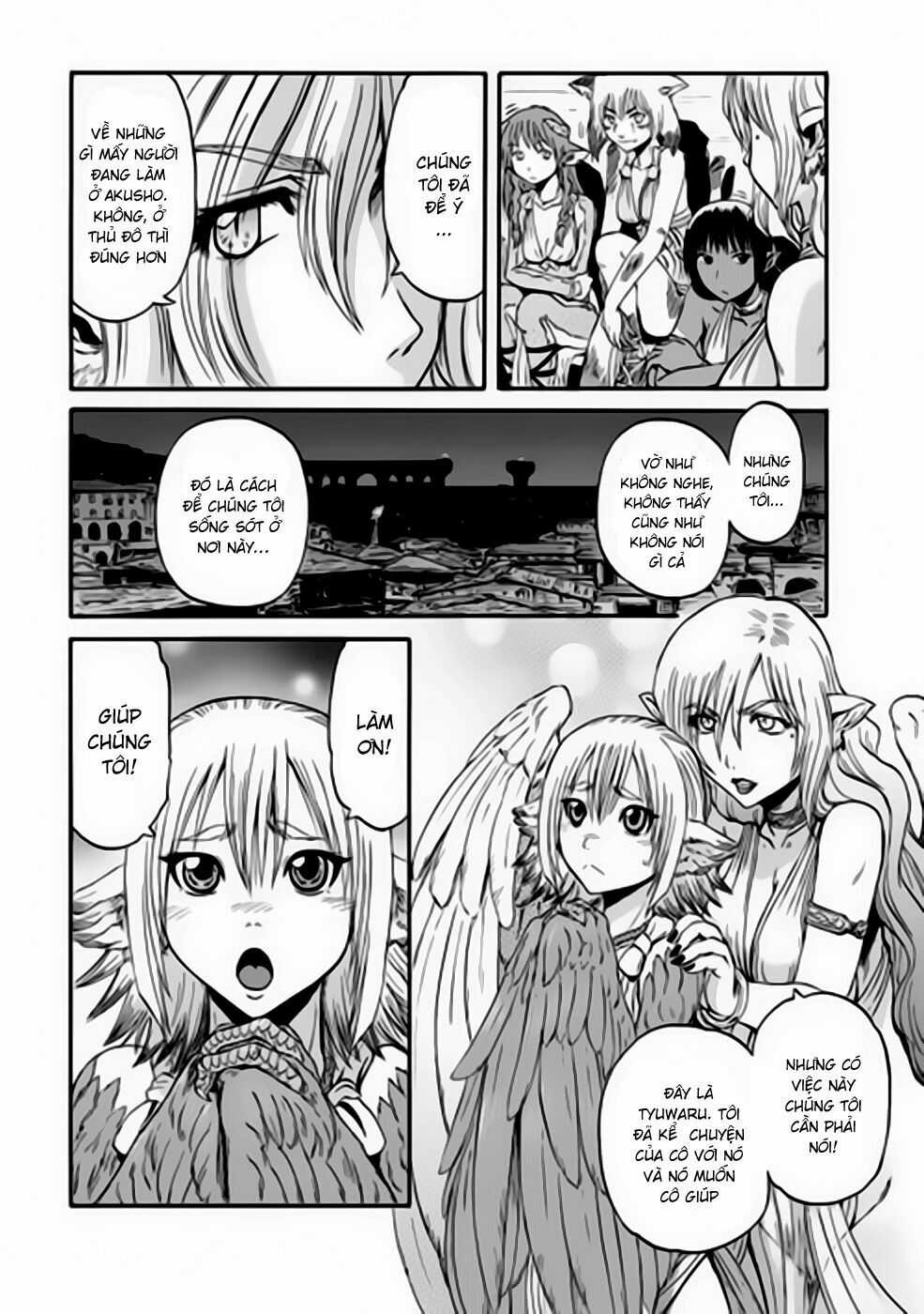Gate - Jietai Kare No Chi Nite, Kaku Tatakeri Chapter 32 trang 27