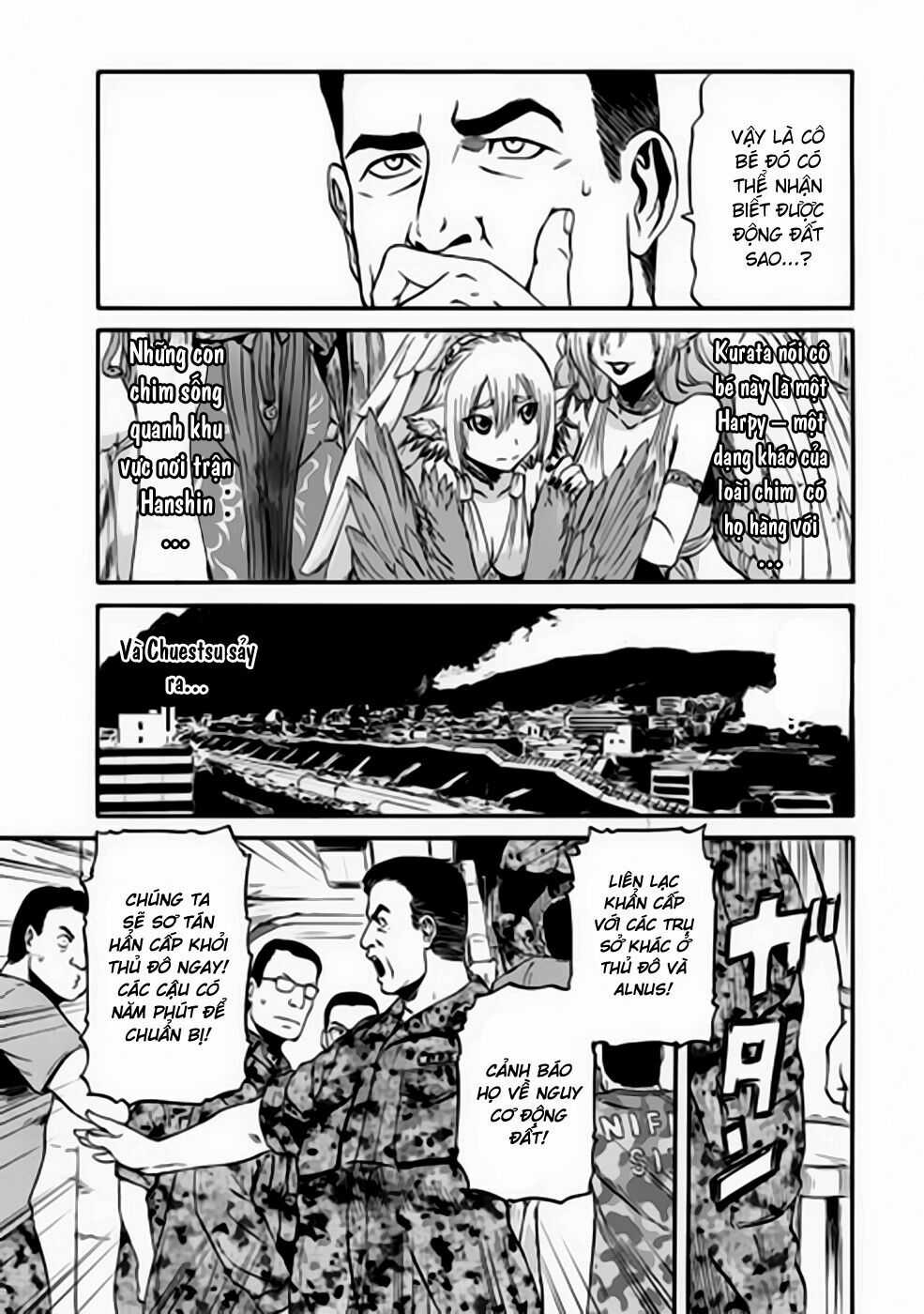 Gate - Jietai Kare No Chi Nite, Kaku Tatakeri Chapter 32 trang 30