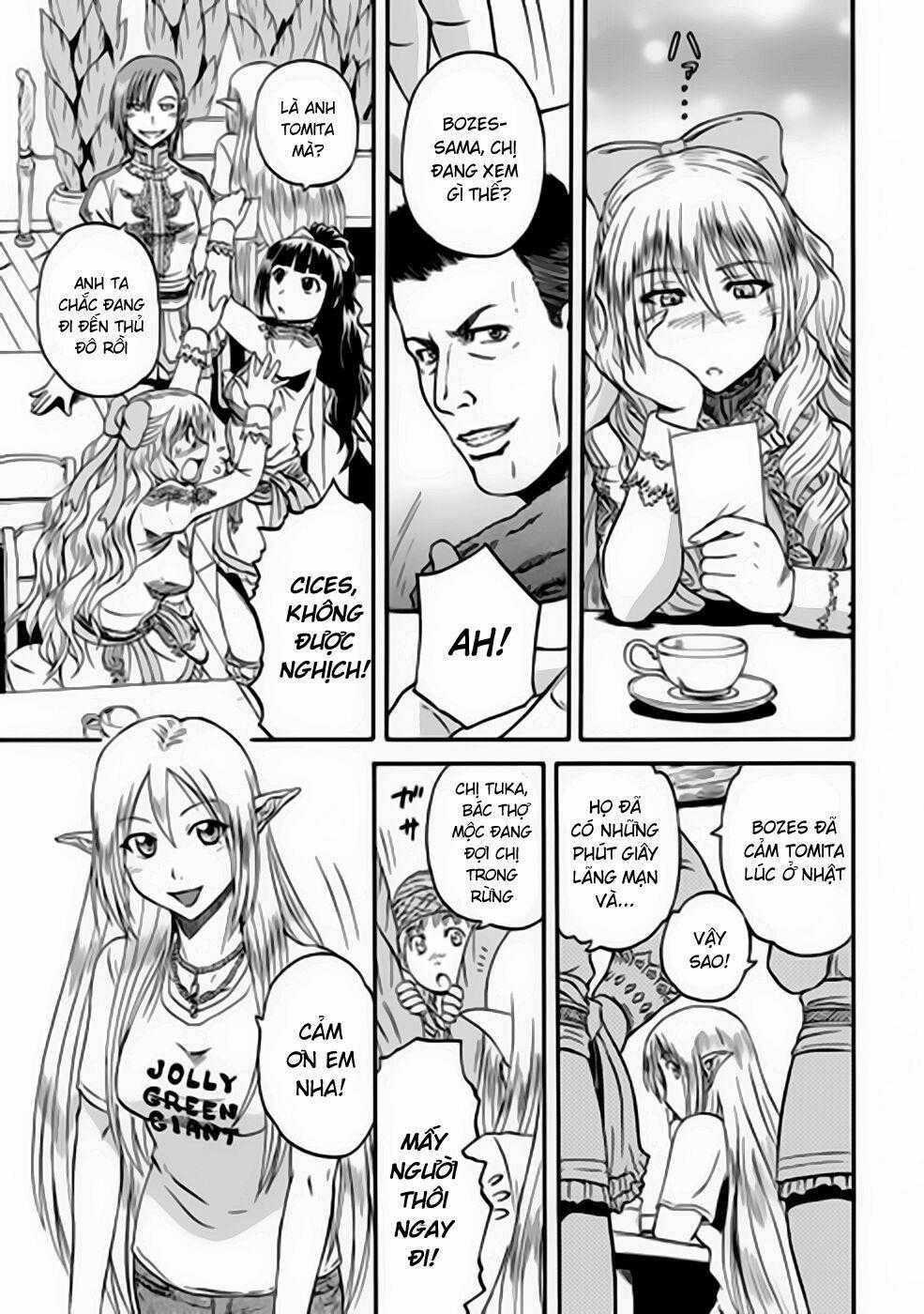 Gate - Jietai Kare No Chi Nite, Kaku Tatakeri Chapter 32 trang 0