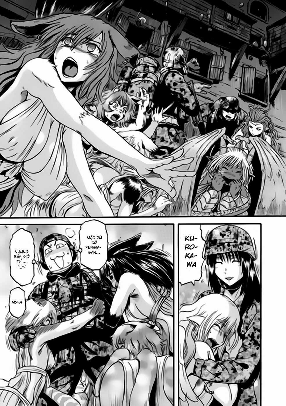 Gate - Jietai Kare No Chi Nite, Kaku Tatakeri Chapter 33 trang 4