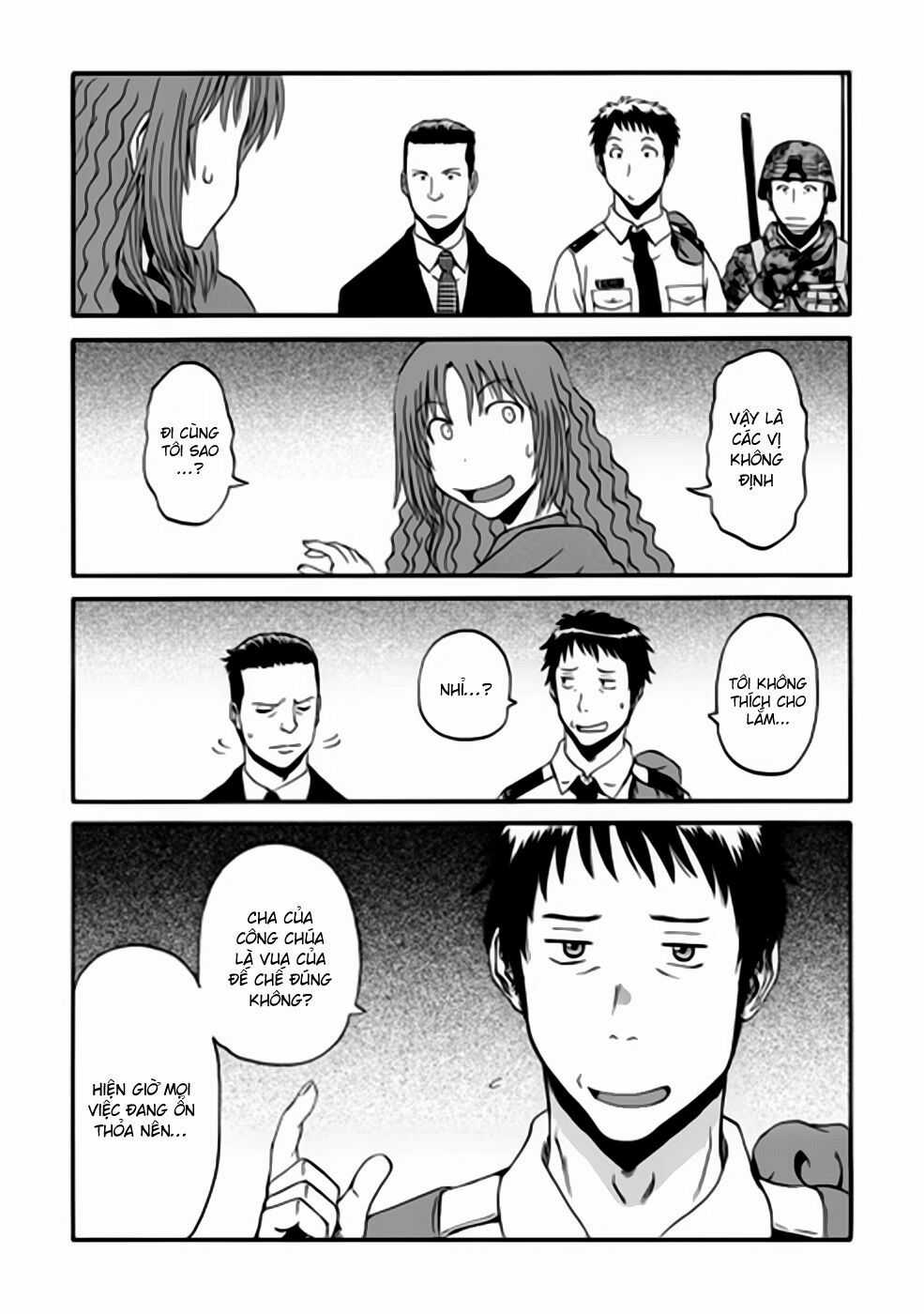 Gate - Jietai Kare No Chi Nite, Kaku Tatakeri Chapter 33 trang 9