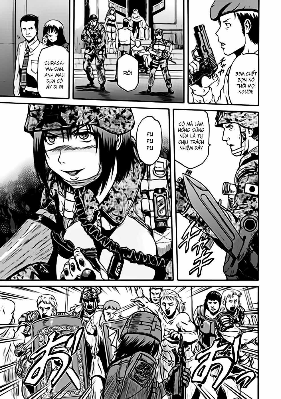 Gate - Jietai Kare No Chi Nite, Kaku Tatakeri Chapter 34 trang 10