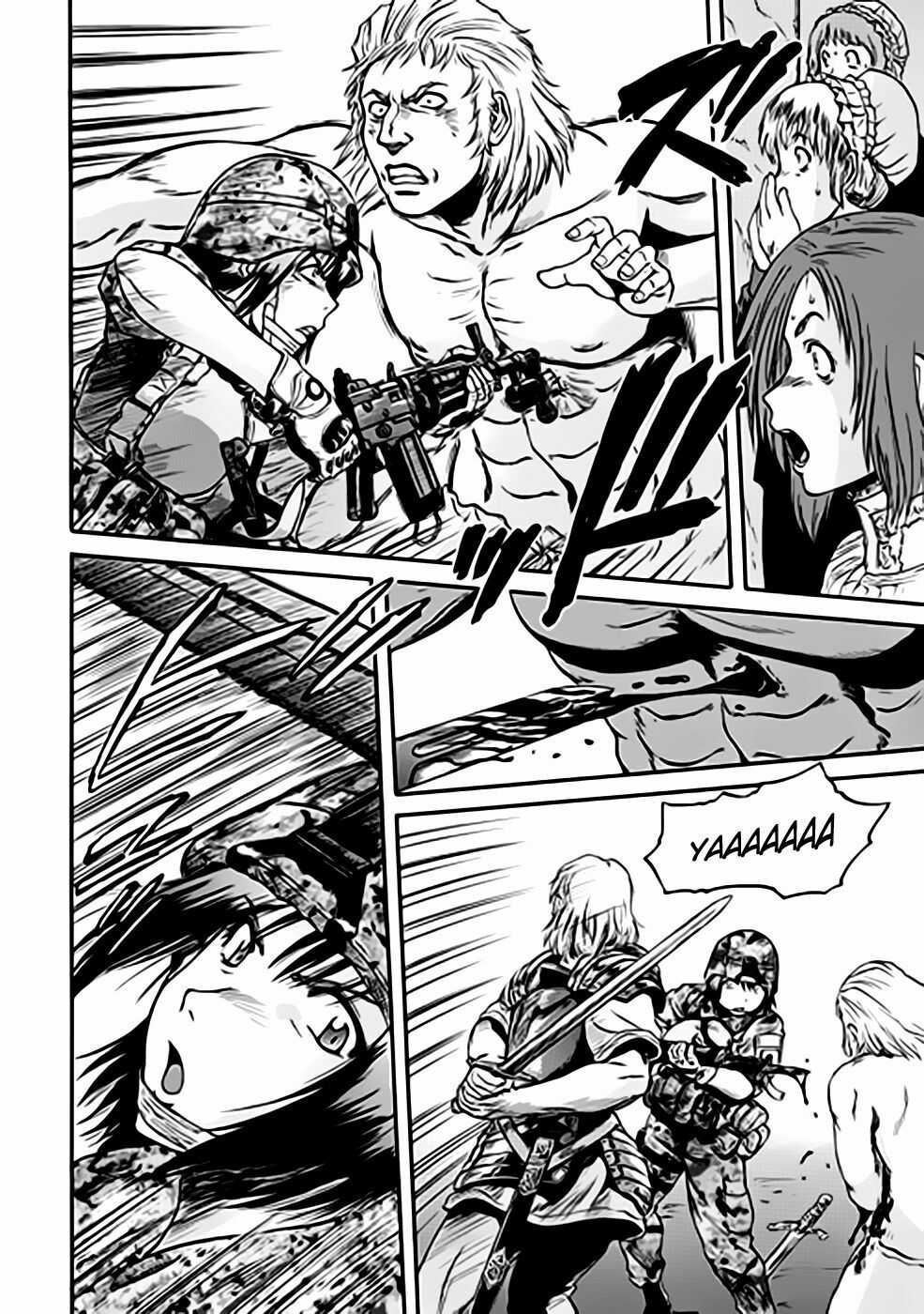 Gate - Jietai Kare No Chi Nite, Kaku Tatakeri Chapter 34 trang 11