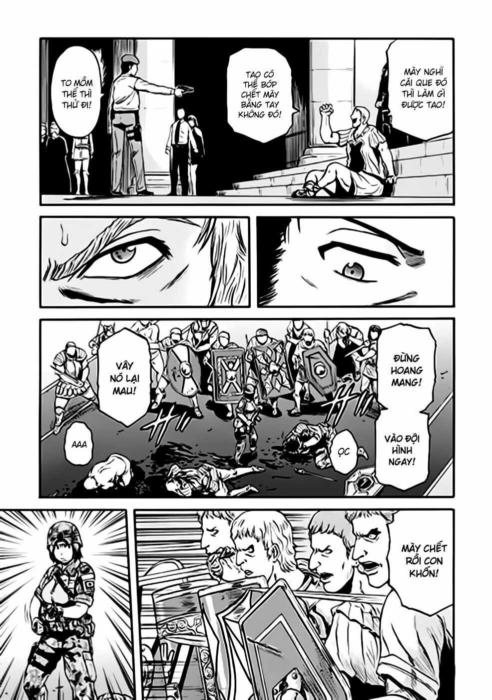 Gate - Jietai Kare No Chi Nite, Kaku Tatakeri Chapter 34 trang 16