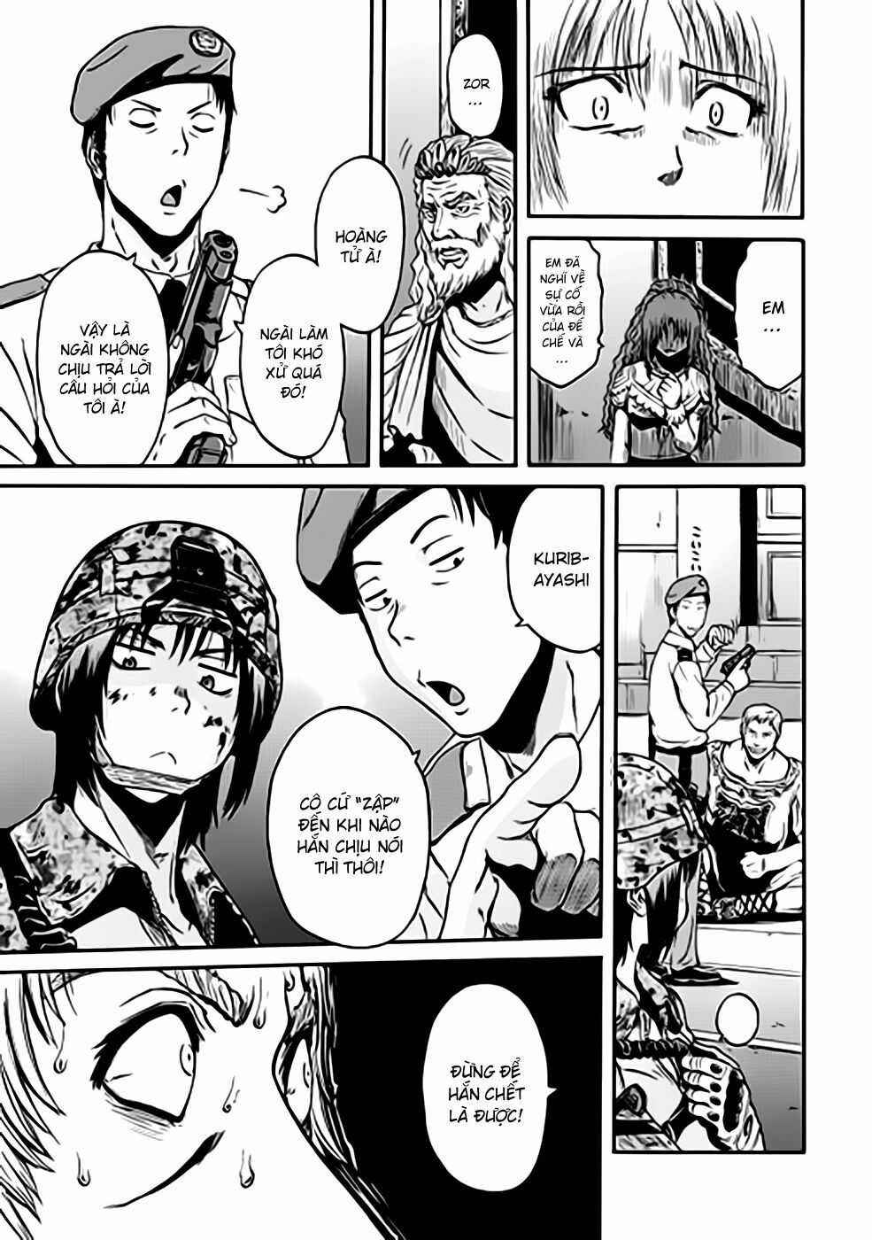 Gate - Jietai Kare No Chi Nite, Kaku Tatakeri Chapter 34 trang 26