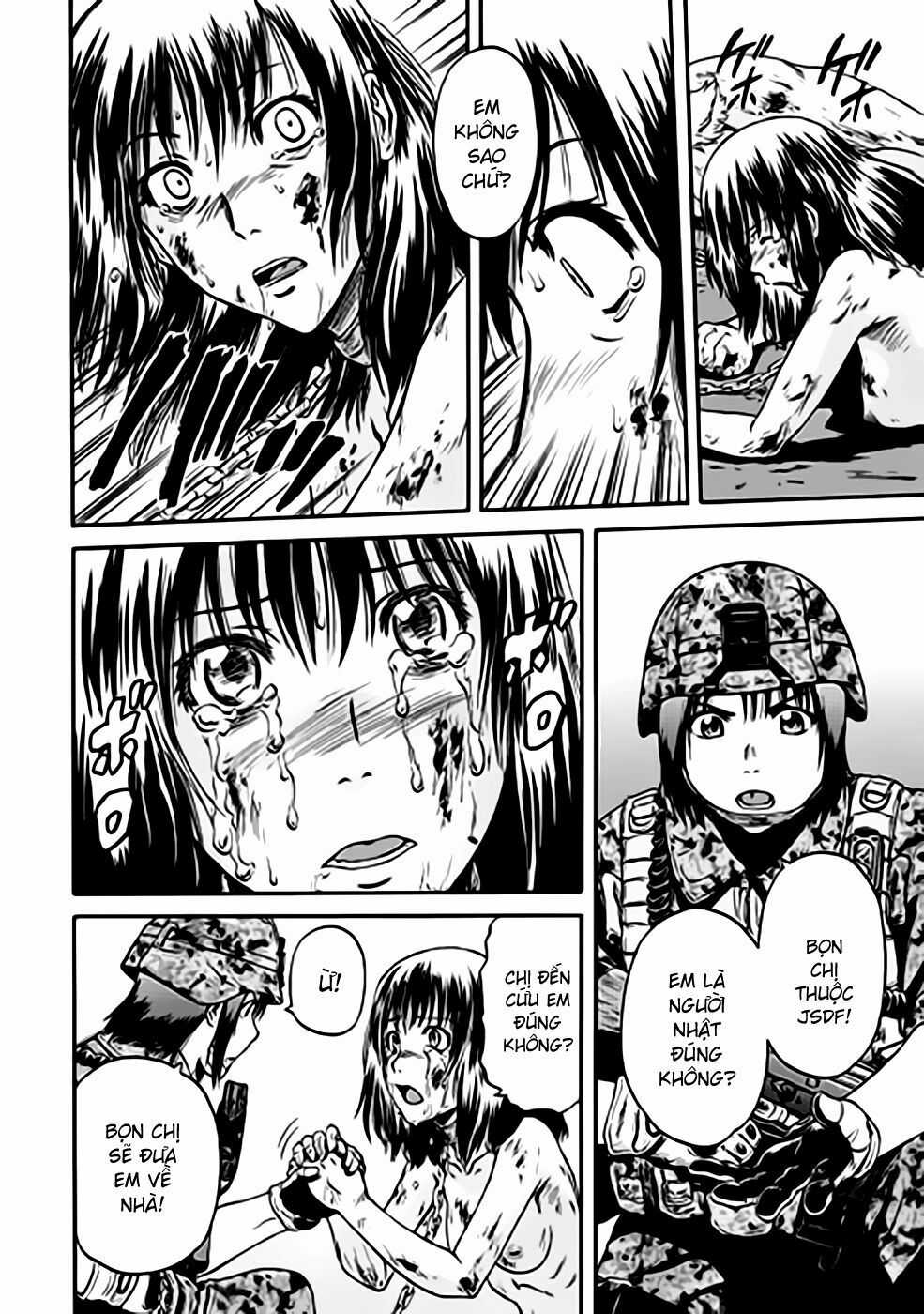 Gate - Jietai Kare No Chi Nite, Kaku Tatakeri Chapter 34 trang 5