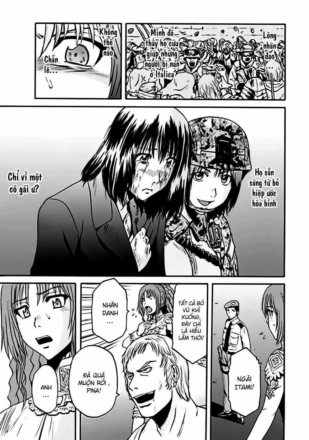 Gate - Jietai Kare No Chi Nite, Kaku Tatakeri Chapter 34 trang 8