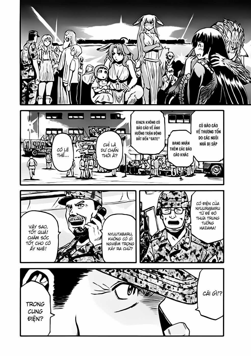 Gate - Jietai Kare No Chi Nite, Kaku Tatakeri Chapter 35 trang 21