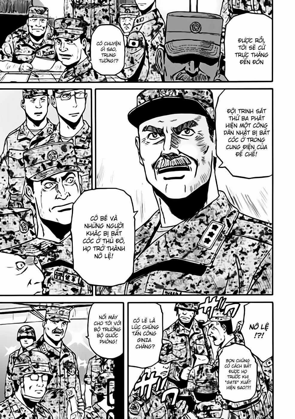 Gate - Jietai Kare No Chi Nite, Kaku Tatakeri Chapter 35 trang 22