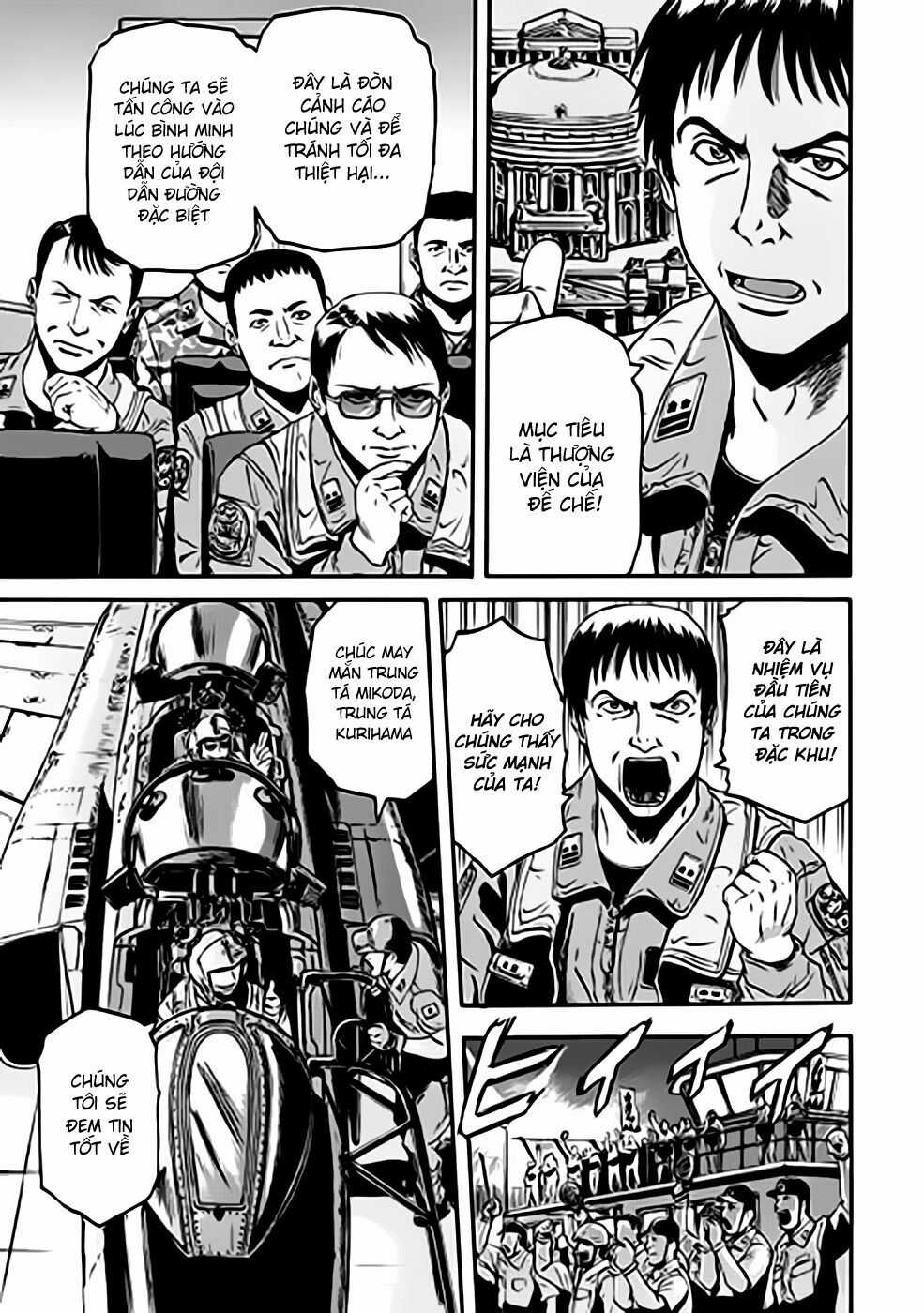 Gate - Jietai Kare No Chi Nite, Kaku Tatakeri Chapter 35 trang 26