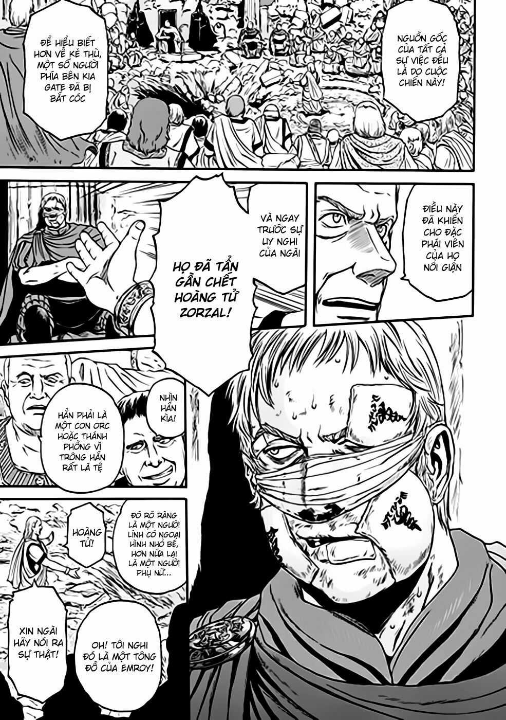 Gate - Jietai Kare No Chi Nite, Kaku Tatakeri Chapter 36 trang 4