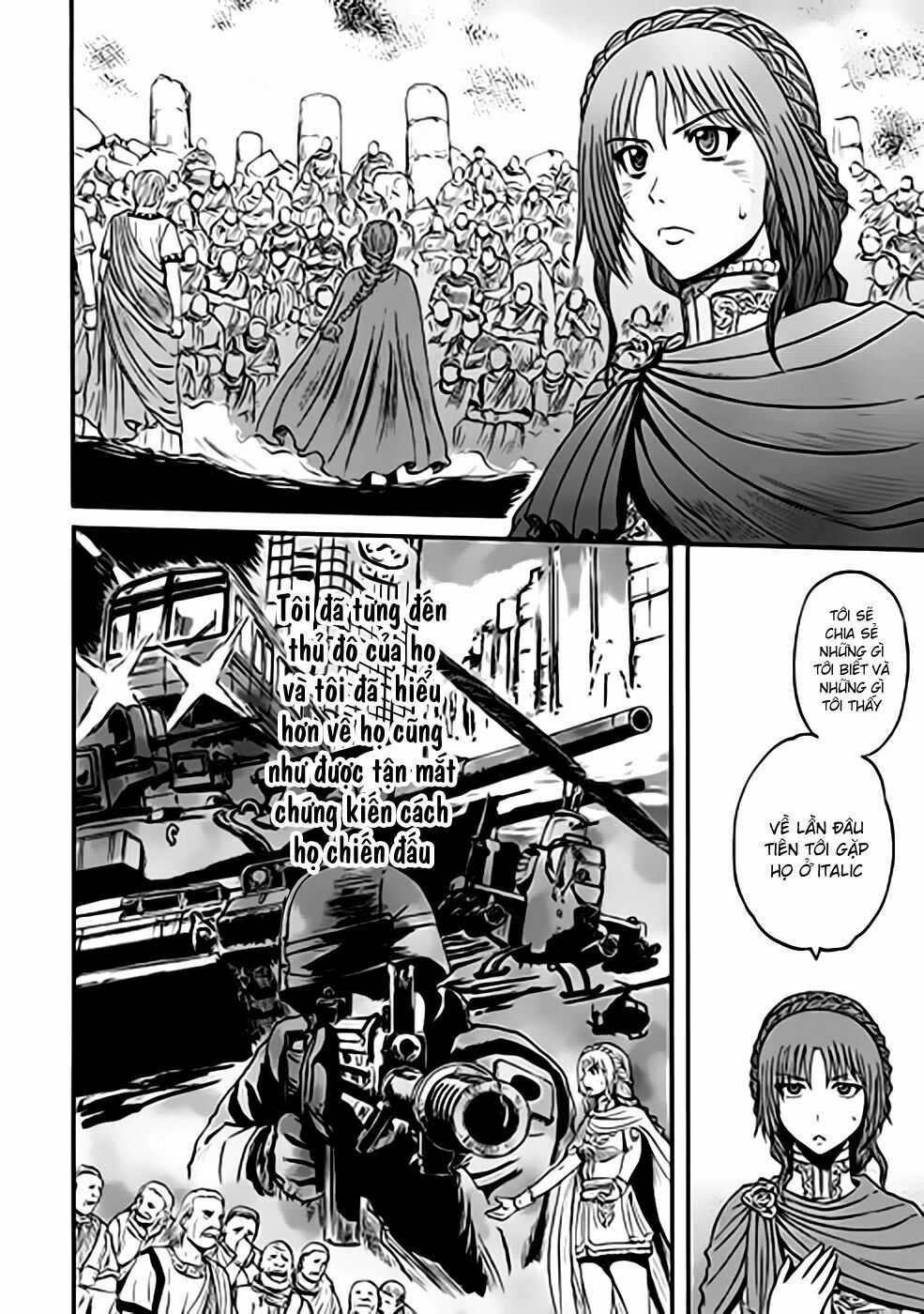 Gate - Jietai Kare No Chi Nite, Kaku Tatakeri Chapter 36 trang 7