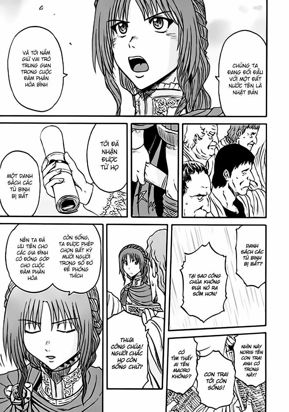 Gate - Jietai Kare No Chi Nite, Kaku Tatakeri Chapter 36 trang 8