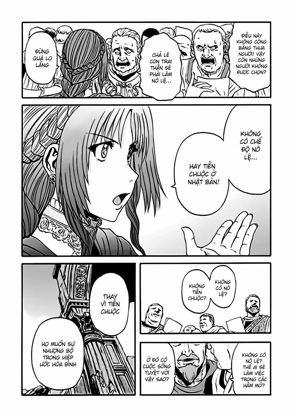 Gate - Jietai Kare No Chi Nite, Kaku Tatakeri Chapter 36 trang 9