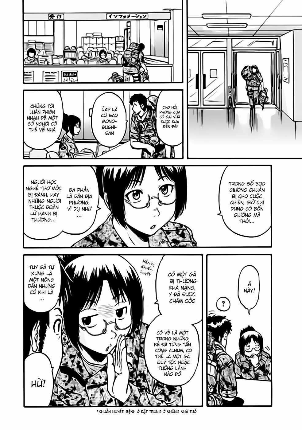 Gate - Jietai Kare No Chi Nite, Kaku Tatakeri Chapter 37 trang 10