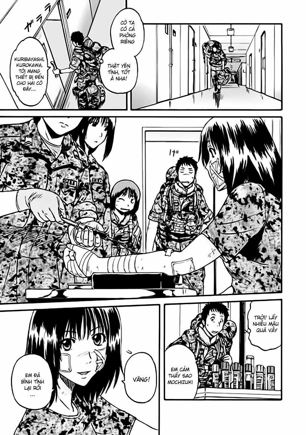 Gate - Jietai Kare No Chi Nite, Kaku Tatakeri Chapter 37 trang 11