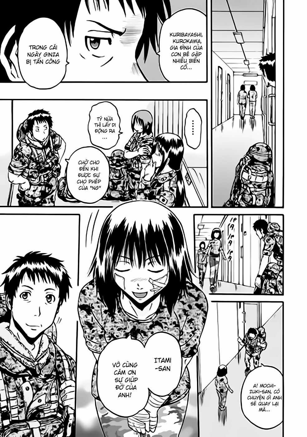 Gate - Jietai Kare No Chi Nite, Kaku Tatakeri Chapter 37 trang 13