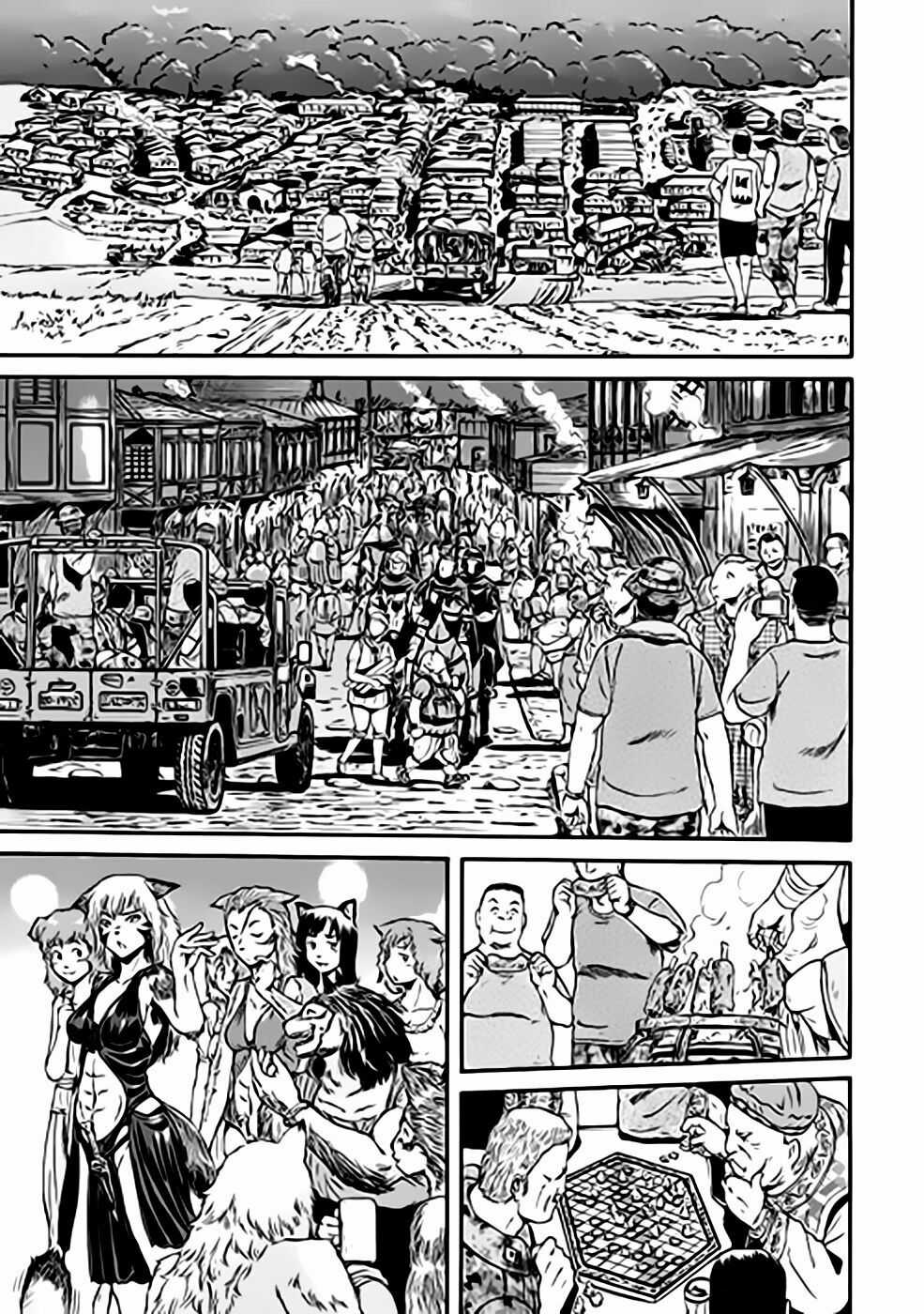 Gate - Jietai Kare No Chi Nite, Kaku Tatakeri Chapter 37 trang 15