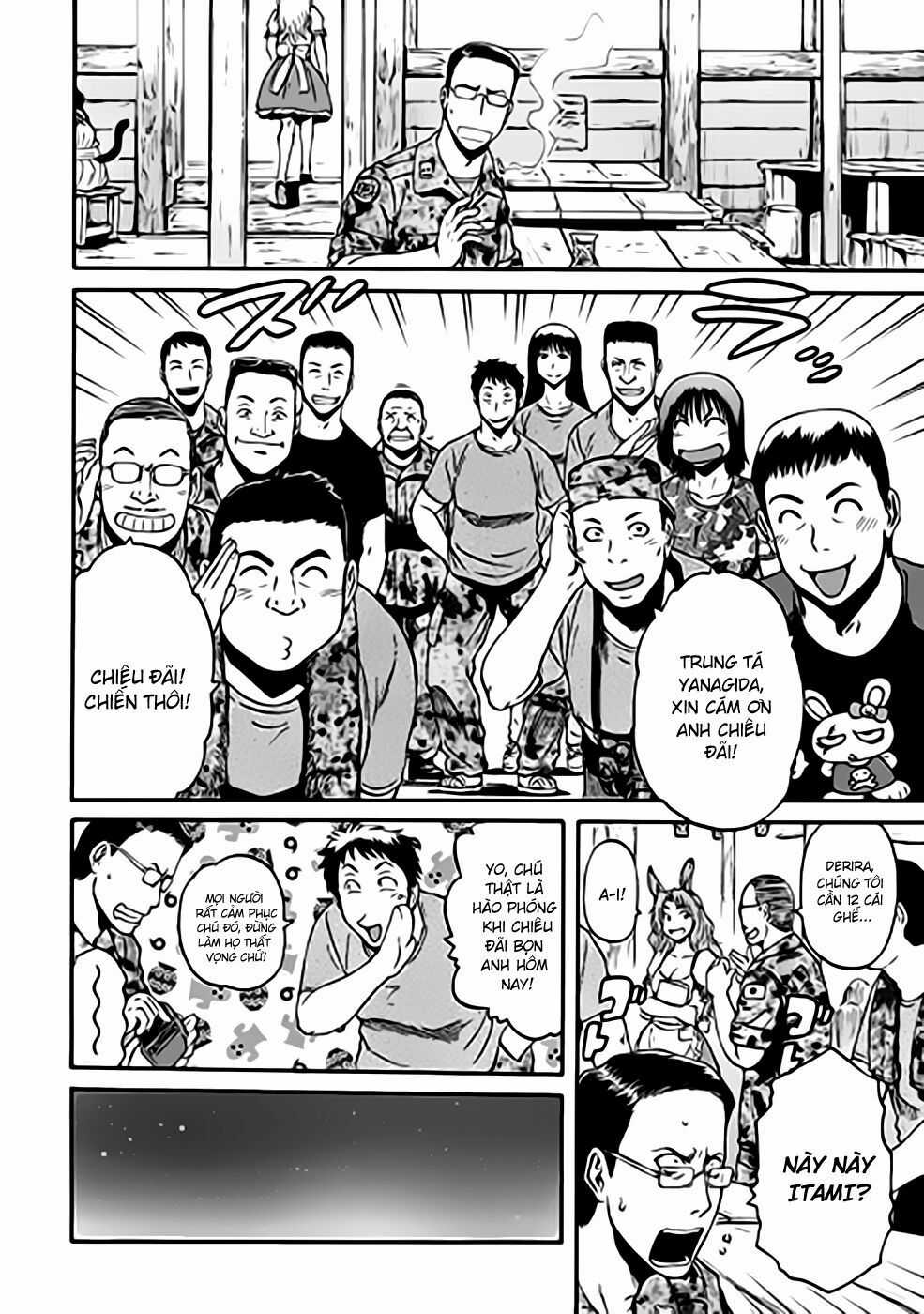 Gate - Jietai Kare No Chi Nite, Kaku Tatakeri Chapter 37 trang 18