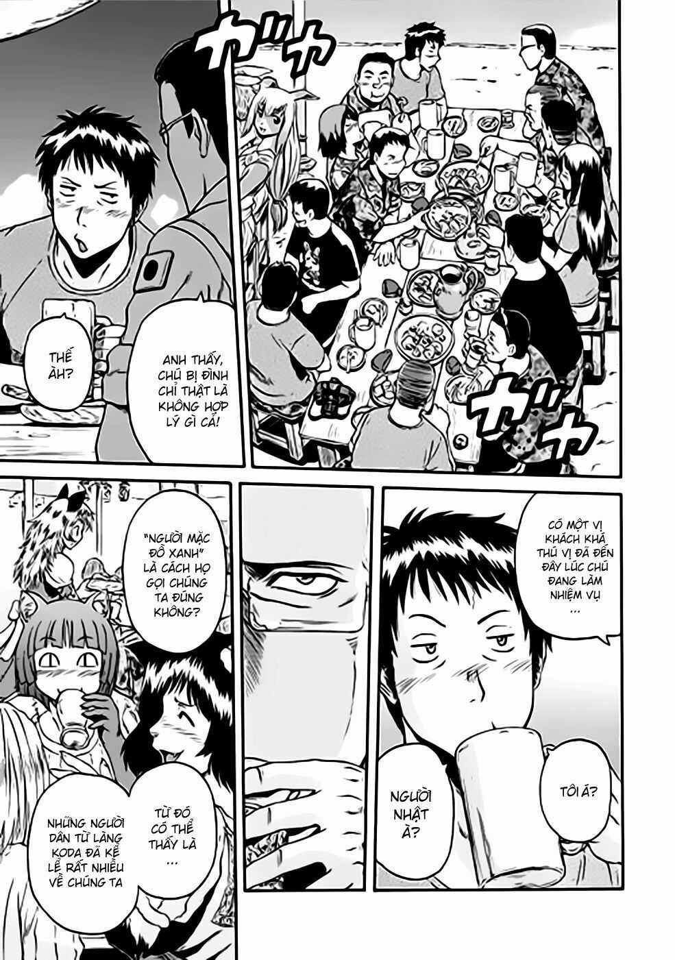 Gate - Jietai Kare No Chi Nite, Kaku Tatakeri Chapter 37 trang 19