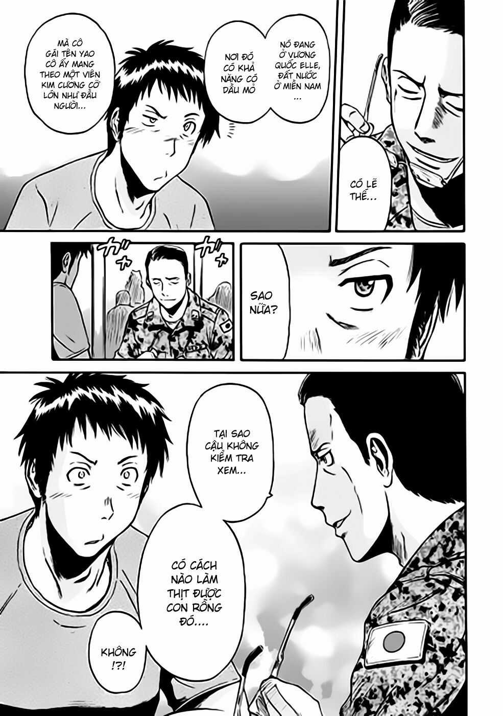 Gate - Jietai Kare No Chi Nite, Kaku Tatakeri Chapter 37 trang 21