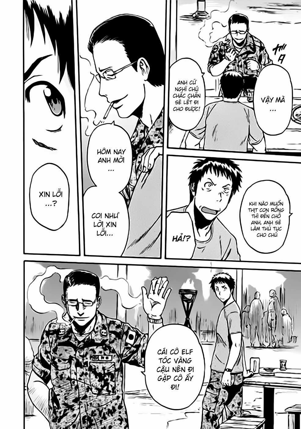 Gate - Jietai Kare No Chi Nite, Kaku Tatakeri Chapter 37 trang 24