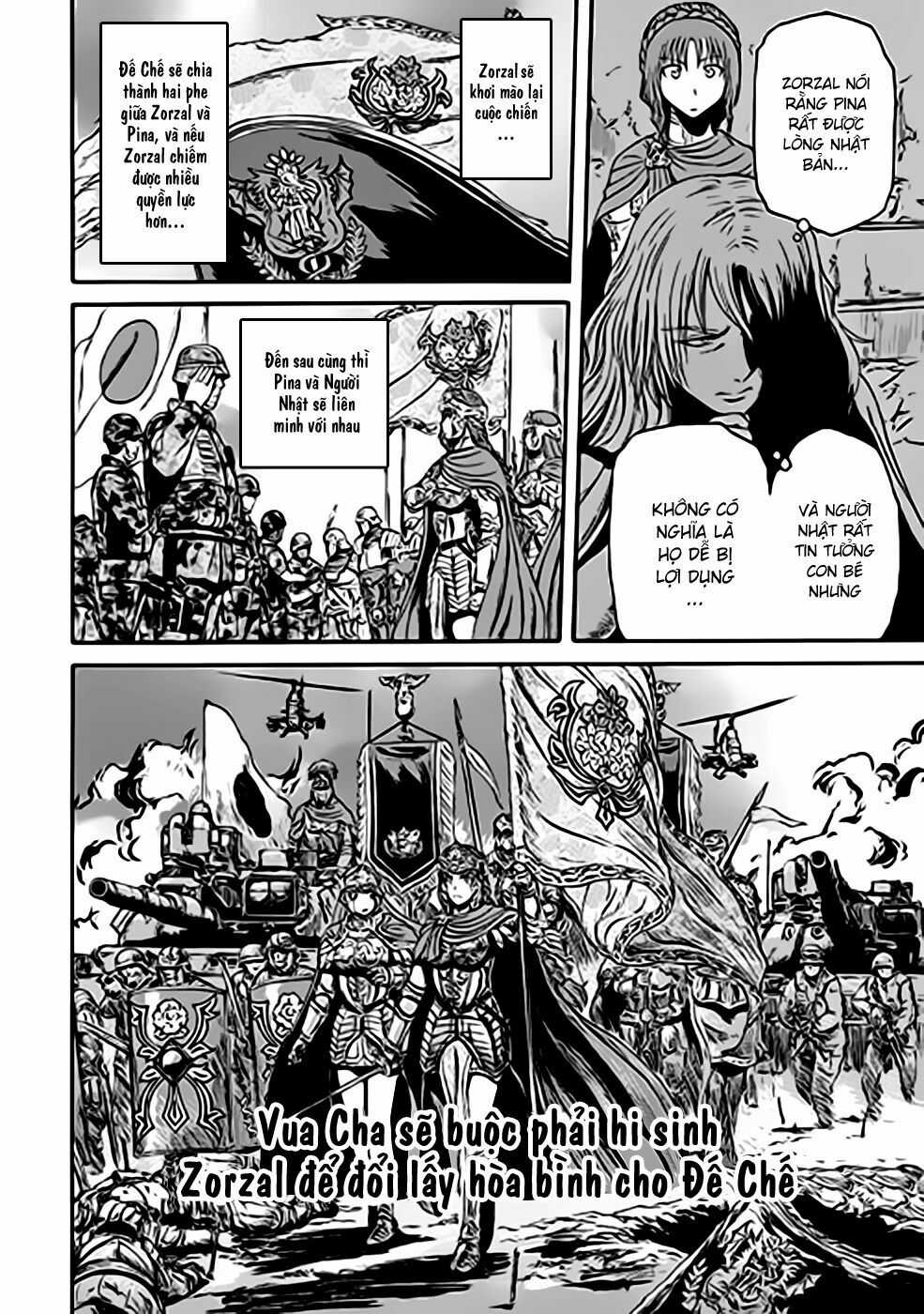 Gate - Jietai Kare No Chi Nite, Kaku Tatakeri Chapter 37 trang 28