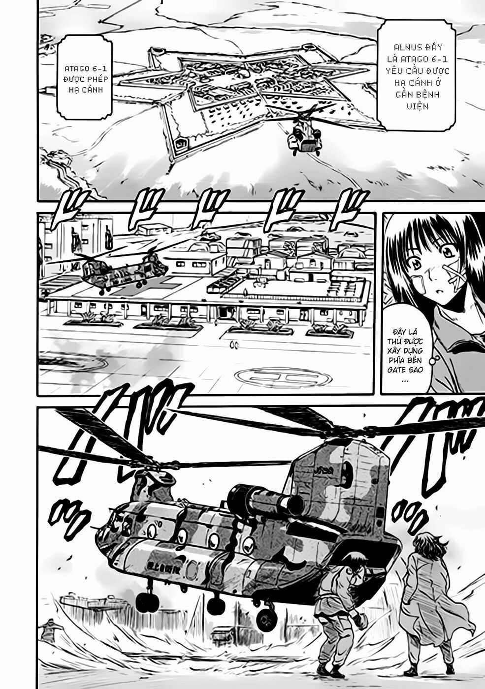 Gate - Jietai Kare No Chi Nite, Kaku Tatakeri Chapter 37 trang 4