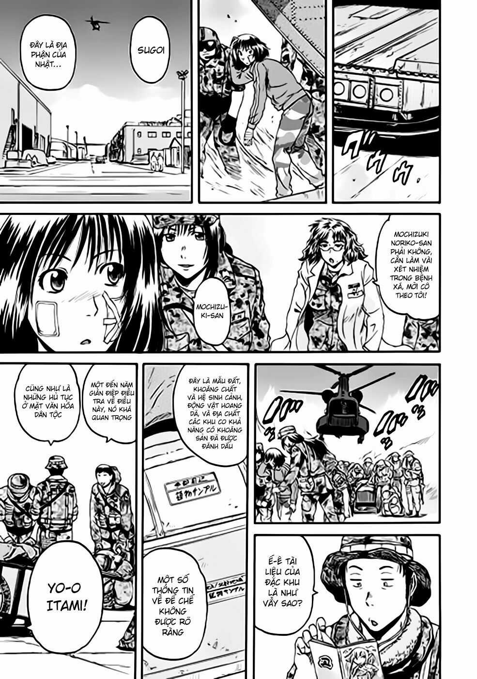 Gate - Jietai Kare No Chi Nite, Kaku Tatakeri Chapter 37 trang 5