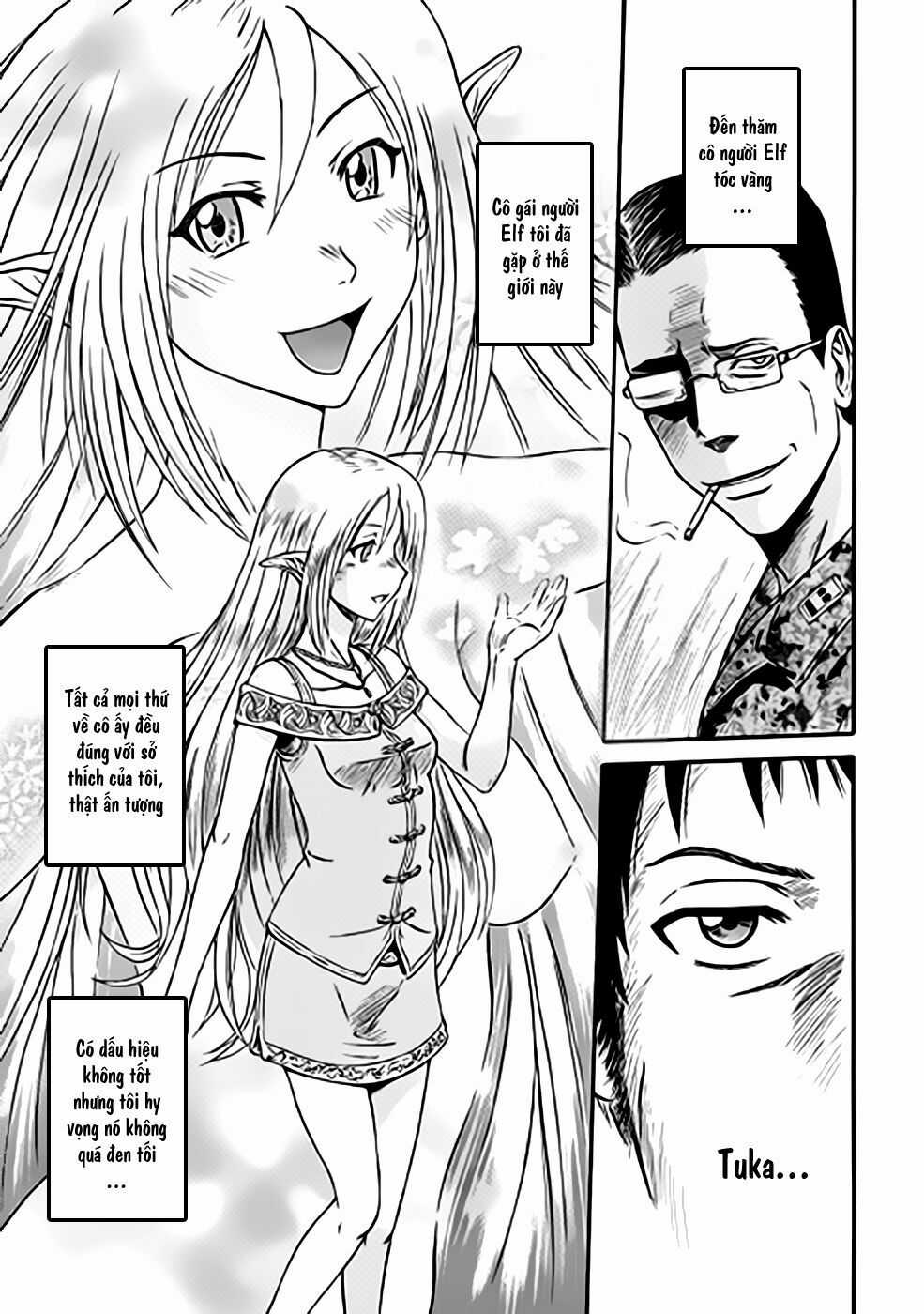 Gate - Jietai Kare No Chi Nite, Kaku Tatakeri Chapter 38 trang 2