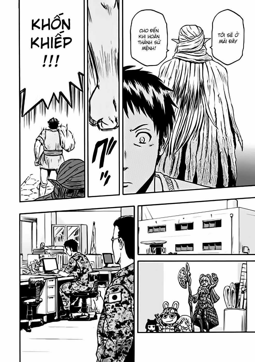 Gate - Jietai Kare No Chi Nite, Kaku Tatakeri Chapter 38 trang 31