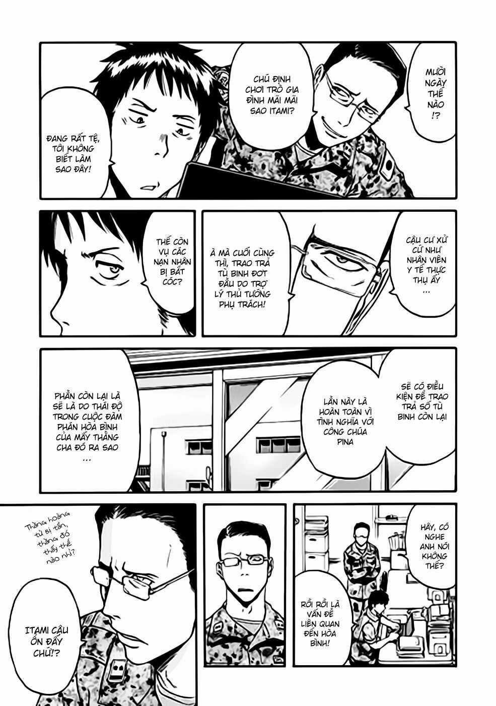 Gate - Jietai Kare No Chi Nite, Kaku Tatakeri Chapter 38 trang 32